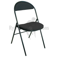 Mobilier d'orchestre - Lot de 12 chaises pliantes en tiss-2