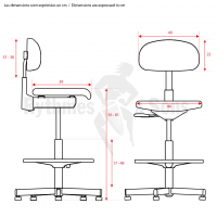 Mobilier d'orchestre - Chaise multifonctions RYTHMES & SO-3