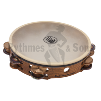 BLACK SWAMP TC1 Ø10'/25cm Tambourine Hybrid Silver