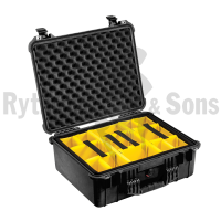 PELI™ 1550 Valise étanche + cloisons mobiles 473x360xH196 int.