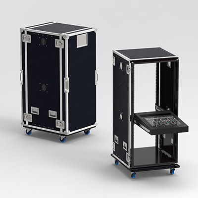 24" video control rack