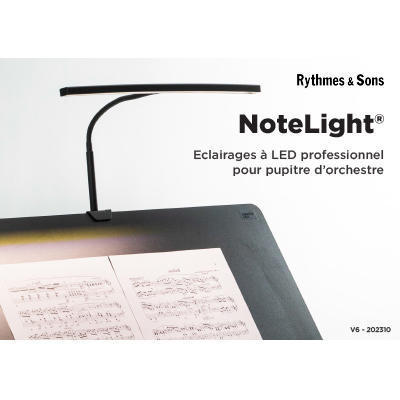 NoteLight®: Light for Music Stands