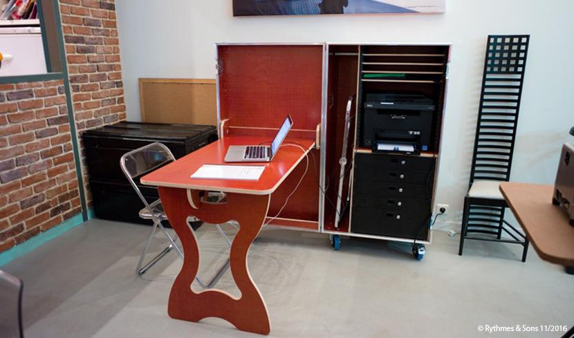 Stage-manager desk